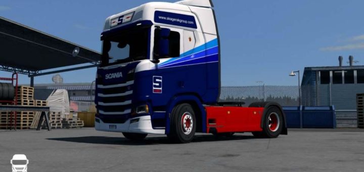 SKIN - BENNTRANSPORT - DAF XF 105 - ETS2 1.33.X TRUCK SKIN - Euro Truck ...