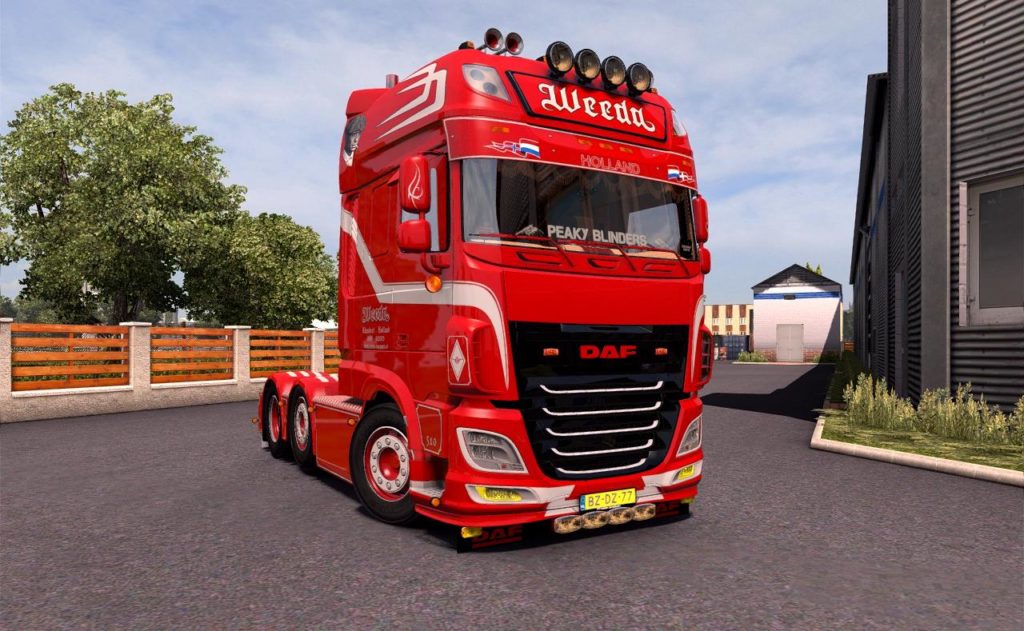 DAF XF WEEDA 106 510 ССТ 1.31 TRUCK - Euro Truck Simulator 2 Mods ...