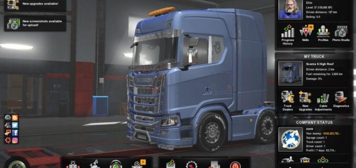 Scania R 8x6 Forest Fix 1.38 ETS2 - Euro Truck Simulator 2 Mods ...