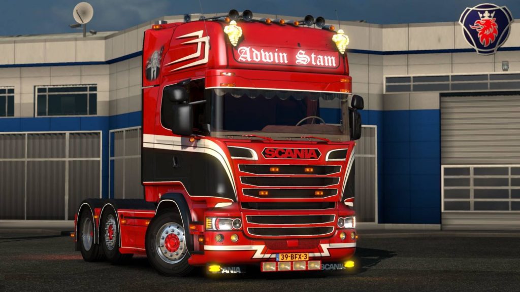 SCANIA R520 ADWIN STAM - 1.31.X TRUCK MOD - Euro Truck Simulator 2 Mods ...