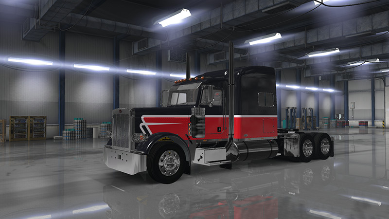 389 Viper2 Black Red & White Lines ATS - Euro Truck Simulator 2 Mods ...