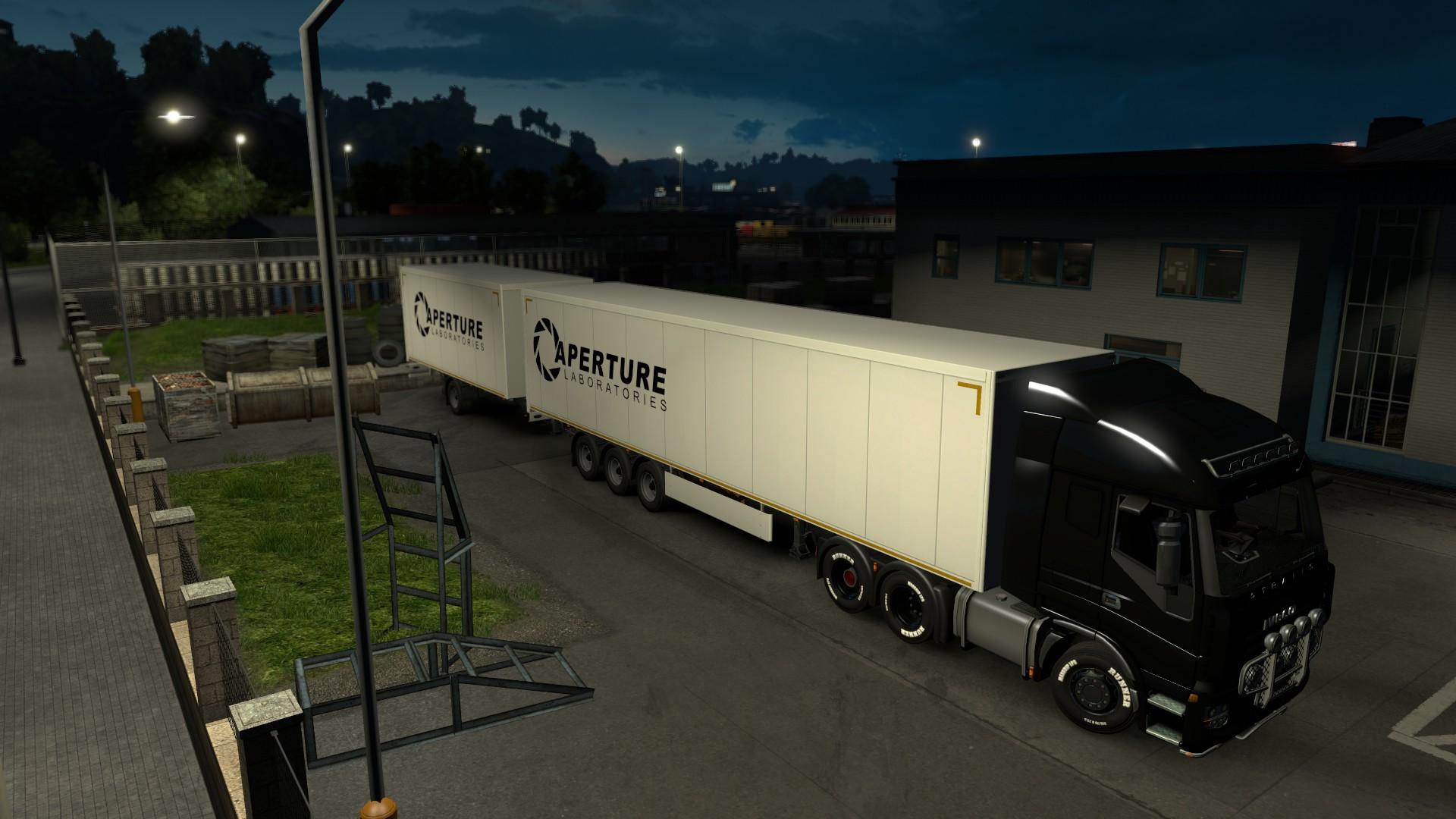 APERTURE SCIENCE TRAILER 1.33.X ETS2 - Euro Truck Simulator 2 Mods ...