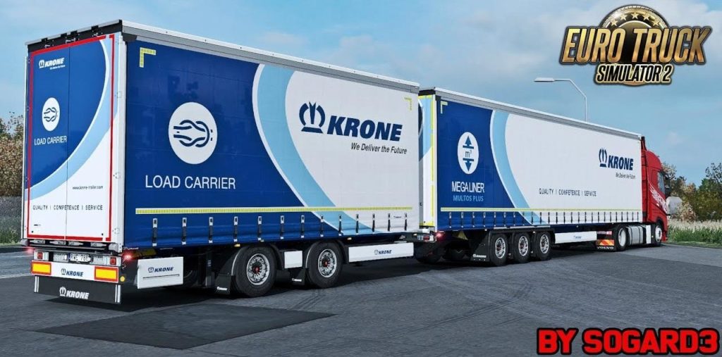 KRONE MEGALINER 2017 BY SOGARD3 V2.1 (16-12-18) 1.33.X ETS2 - Euro ...