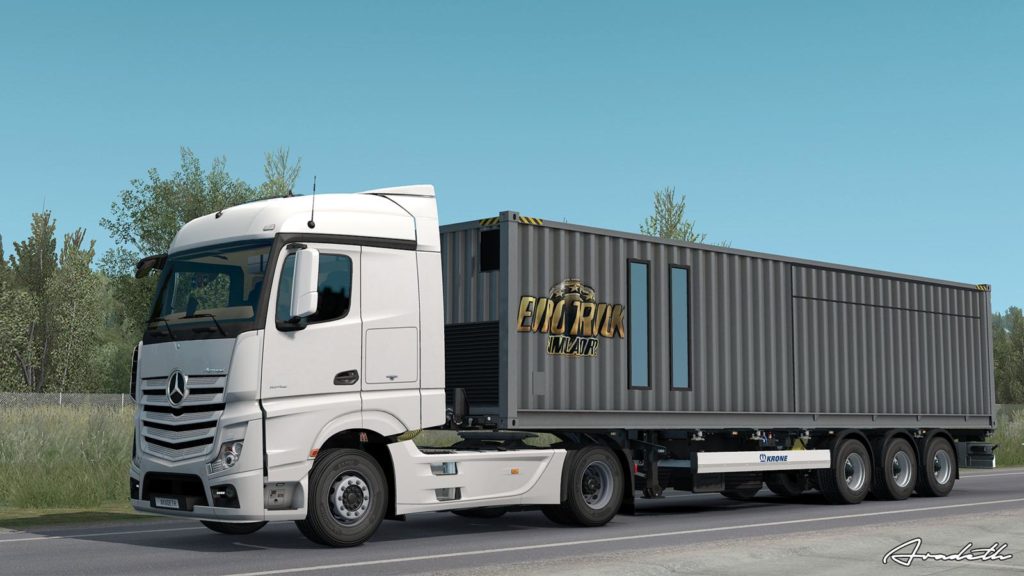 SCS ON THE ROAD TRAILER V1.0 ETS2 - Euro Truck Simulator 2 Mods ...