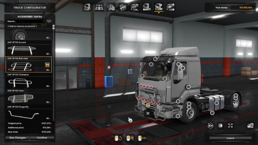 ADDITIONAL CUSTOMISATION [FOR TRUCKERSMP] V1.0.6B TUNING MOD - Euro ...