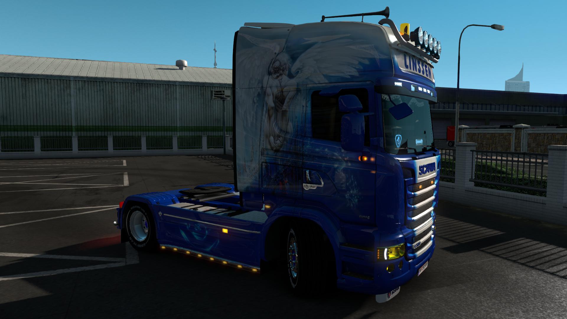 LINSSEN TRANSPORT SWALMEN TESTED ON 1.34+ TRUCK SKIN - Euro Truck ...