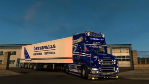 SCANIA T OSTERVALLS SKIN + LIGHTBOX 1.34 ETS2 - Euro Truck Simulator 2 ...