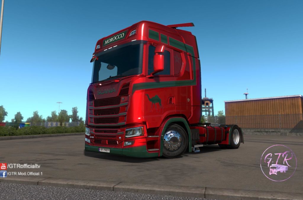 SKIN MOROCCO V1.2 FOR SCANIA S NEXT GEN TRUCK SKIN - Euro Truck ...