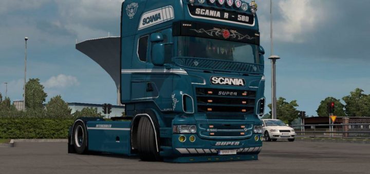 SKIN ETOILE ROUTIERE FOR SCANIA RJL 1.22 Mod - Euro Truck Simulator 2 ...