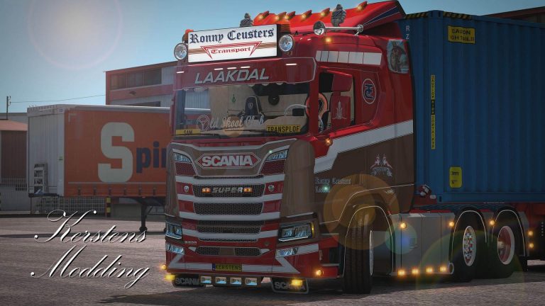 Ronny Ceusters transport skin v1.0 ETS2 - Euro Truck Simulator 2 Mods ...