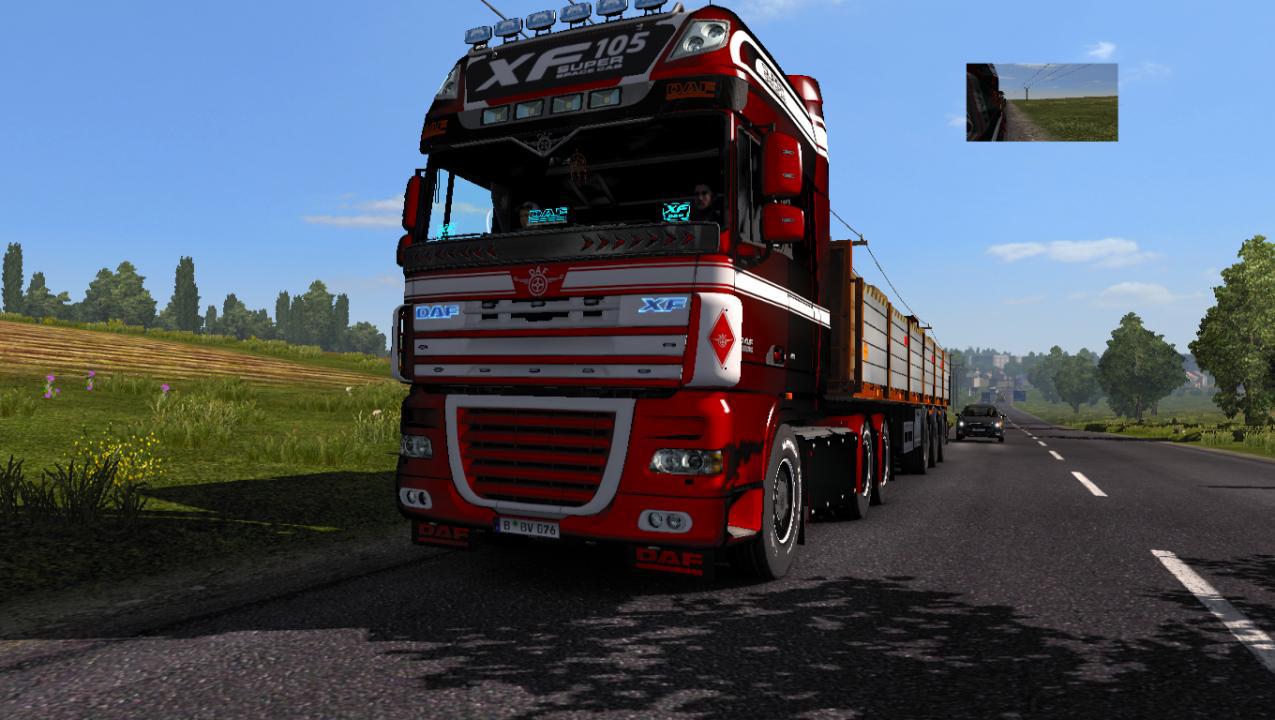 DAF XF 105 by vad&k v6.13.1 1.36.x ETS2 - Euro Truck Simulator 2 Mods ...