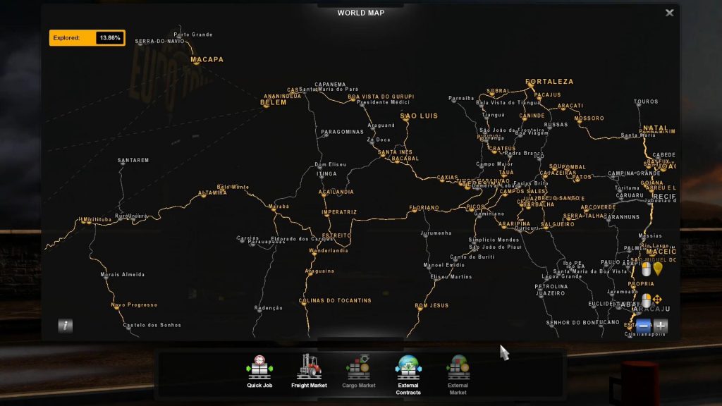 MAPA EEA v5.4 Save Game Profile ETS2 1.36 ETS2 - Euro Truck Simulator 2 ...