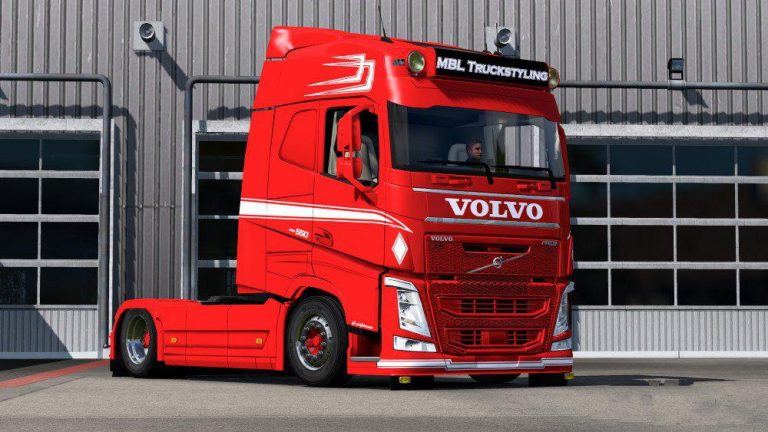 Paintable MPT Style skin for Volvo FH2012 v1.0 ETS2 - Euro Truck ...