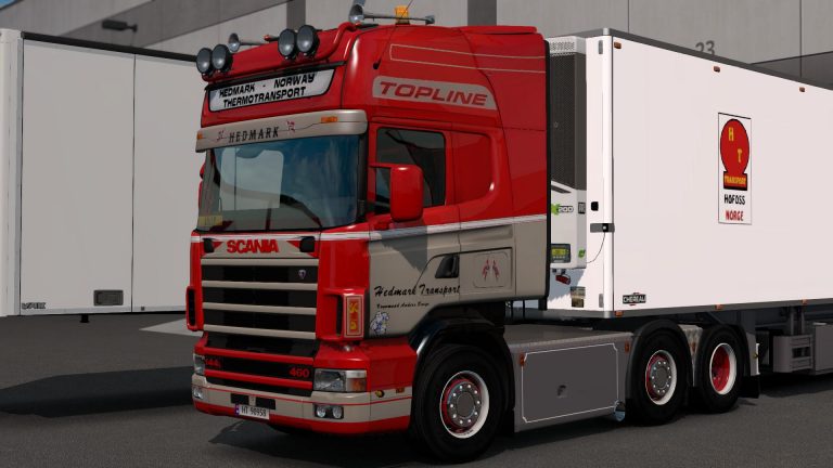 Scania R4 Hedmark Transport Skin Pack v2.0 ETS2 - Euro Truck Simulator ...