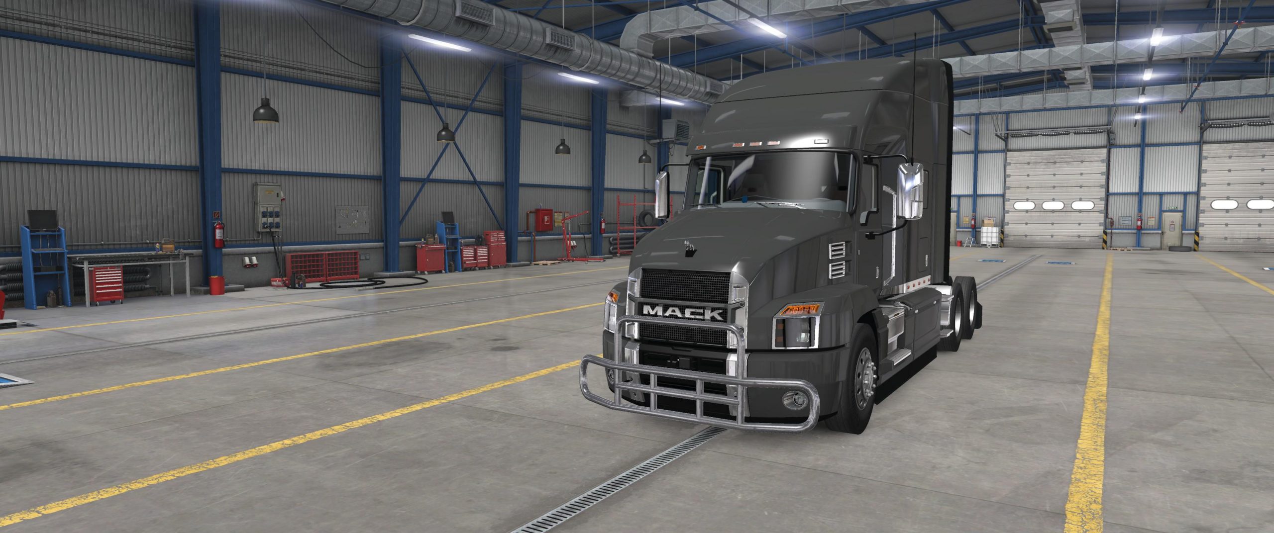 Bullbars for SCS Mack Anthem v1.1 ATS - Euro Truck Simulator 2 Mods ...