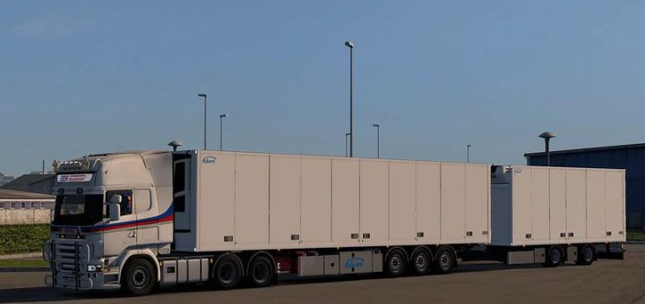 Ekeri Trailers Revision by Kast v1.04 1.46 ETS2 - Euro Truck Simulator ...