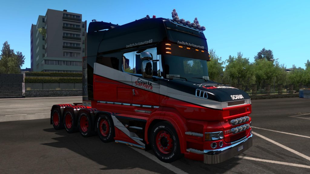 Courtz Carriers Scania T Paint v1.0 ETS2 - Euro Truck Simulator 2 Mods ...