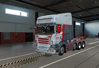 Russian Railways skin for Scania R by RJL ETS2 - Euro Truck Simulator 2 ...