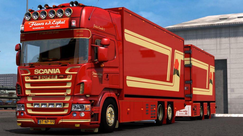 Scania R 620 Fleurs witch Trailer 1.39 ETS2 - Euro Truck Simulator 2 ...