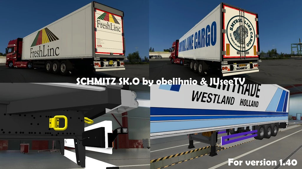 Schmitz SK.O by obelihnio v1.2 1.40 ETS2 - Euro Truck Simulator 2 Mods ...