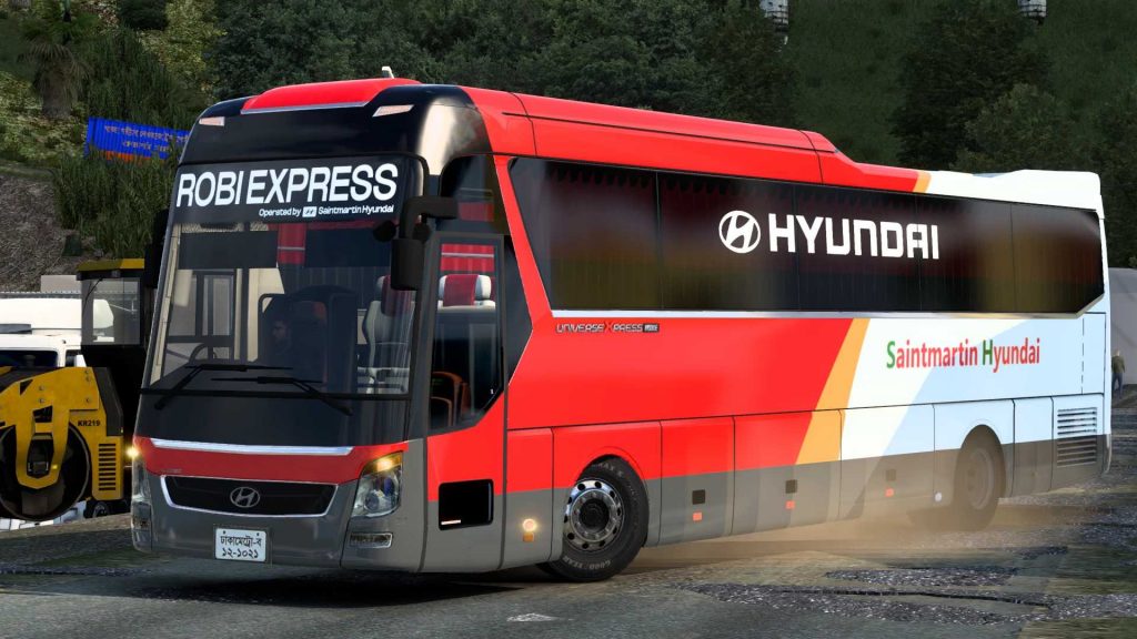 Hyundai Universe Express Noble Full Version 1.43 ETS2 - Euro Truck ...