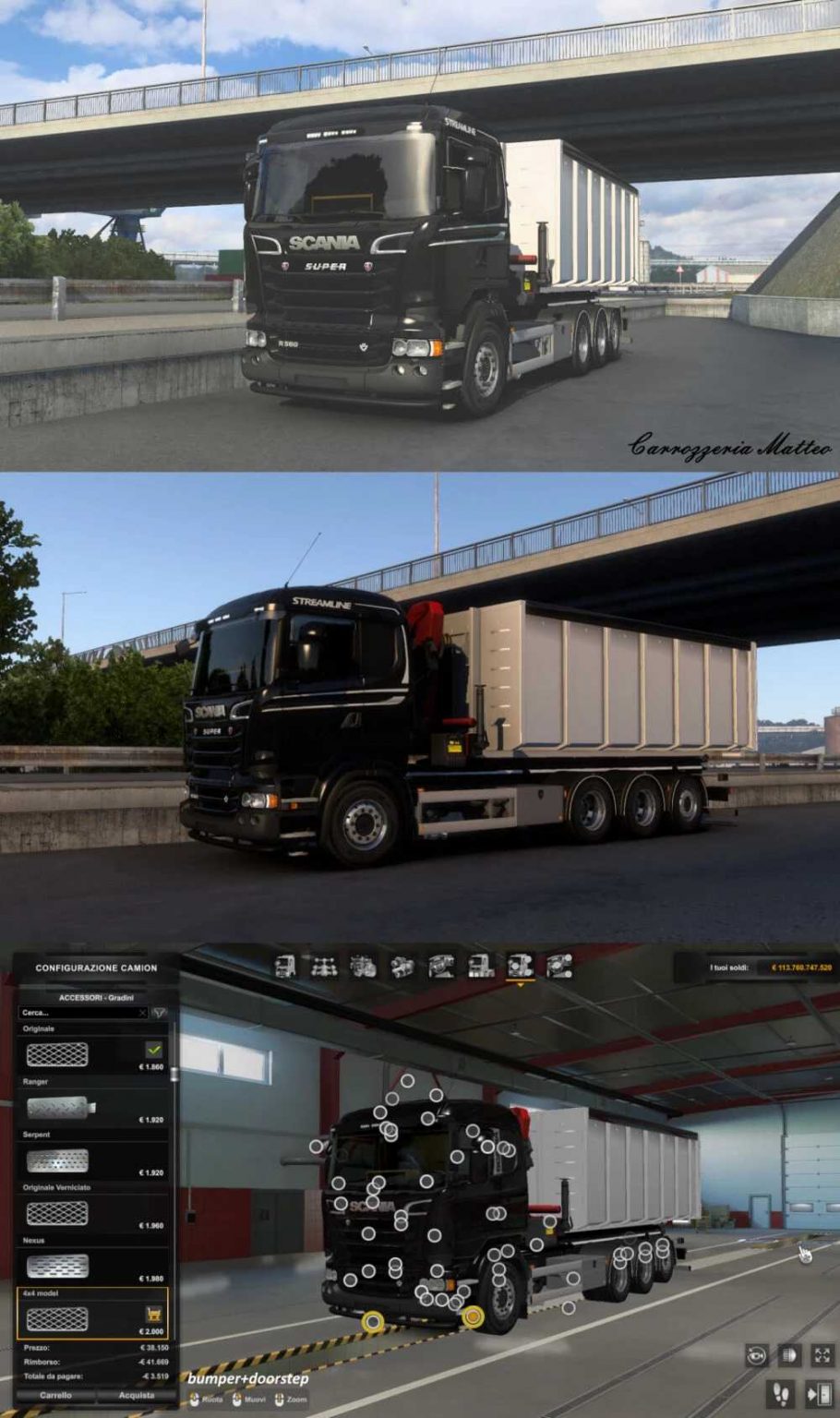 Hooklift Addon For Rjl Scania S V Ets Euro Truck Simulator Mods American Truck