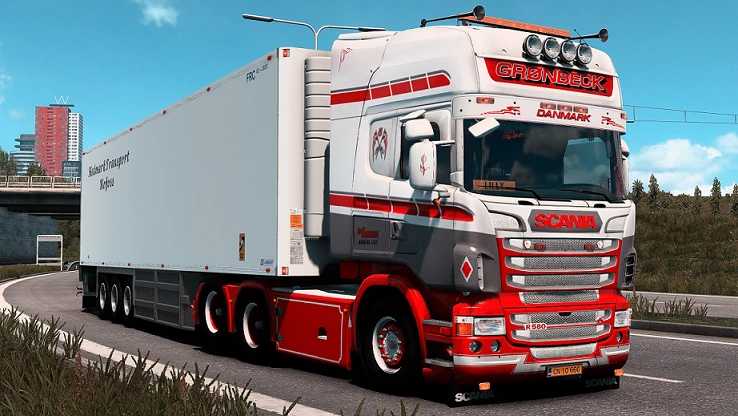 Scania RJL Thomas Gronbeck Skin 1.43 ETS2 - Euro Truck Simulator 2 Mods ...