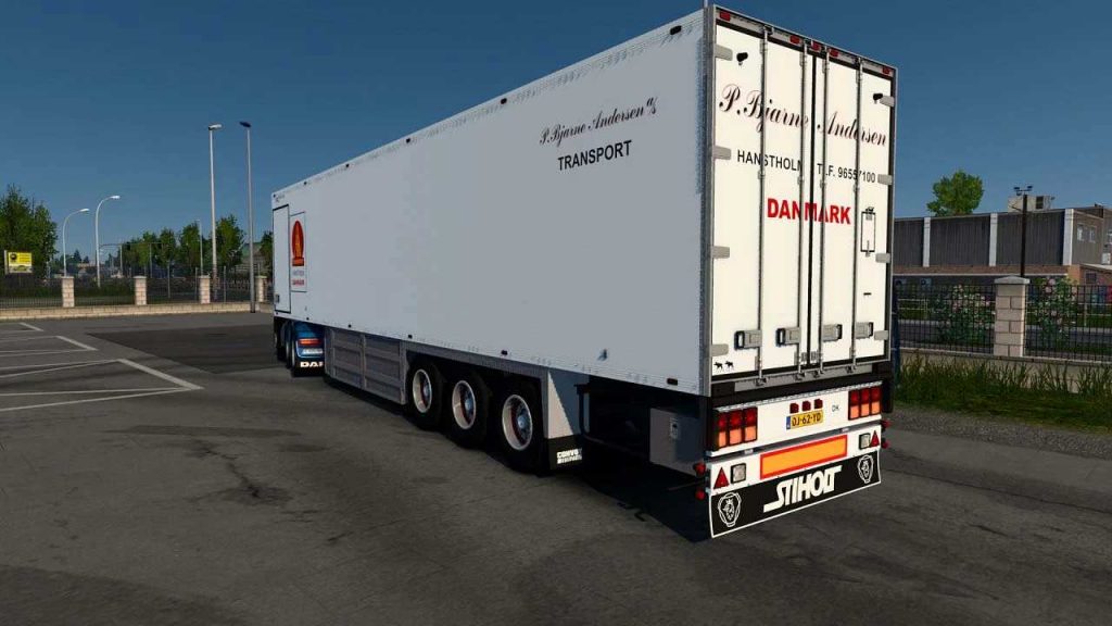 Custom Lamberet P.Bjarne Andersen Trailer v1.45 ETS2 - Euro Truck ...