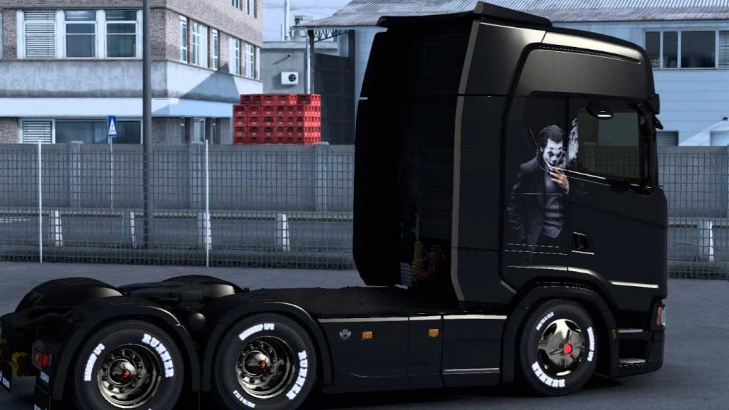 Scania Joker Skin 1.46 ETS2 - Euro Truck Simulator 2 Mods | American ...