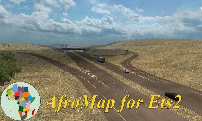 AfroMap v2.6 1.47 ETS2 - Euro Truck Simulator 2 Mods | American Truck ...