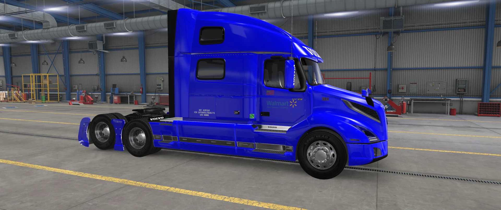 Volvo 2018 880 Walmart skin 1.47 ATS - Euro Truck Simulator 2 Mods ...