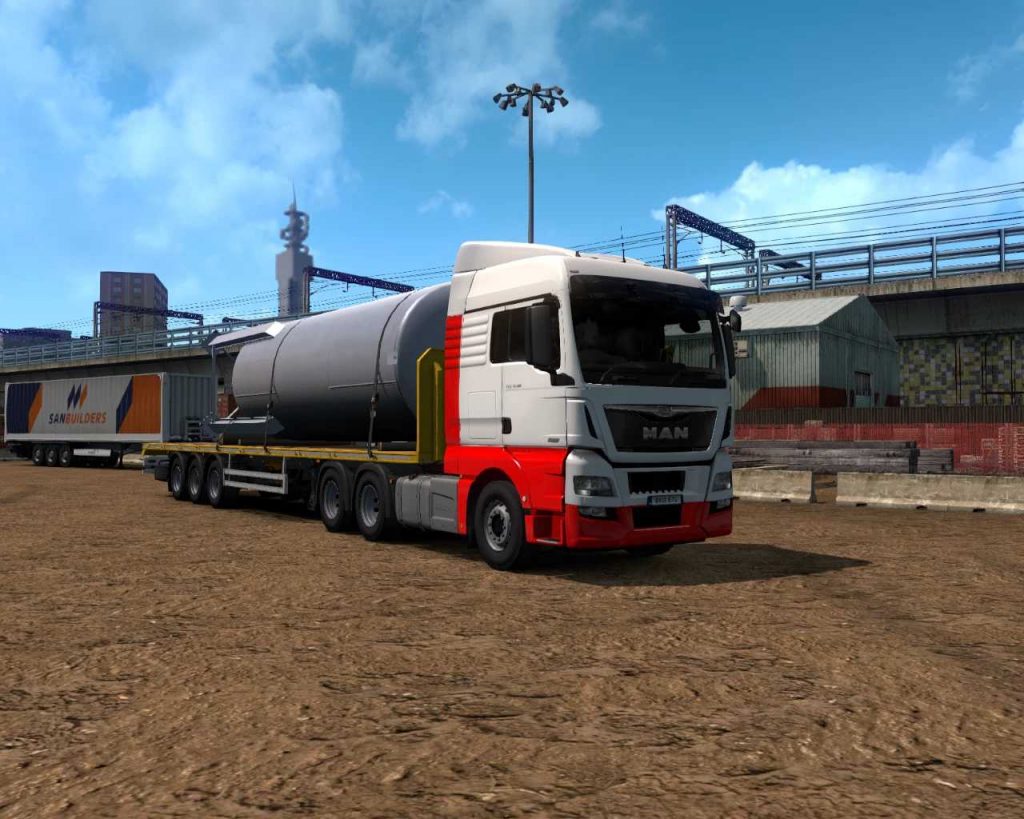 SRI LANKA RED Painted 1.47 ETS2 - Euro Truck Simulator 2 Mods ...