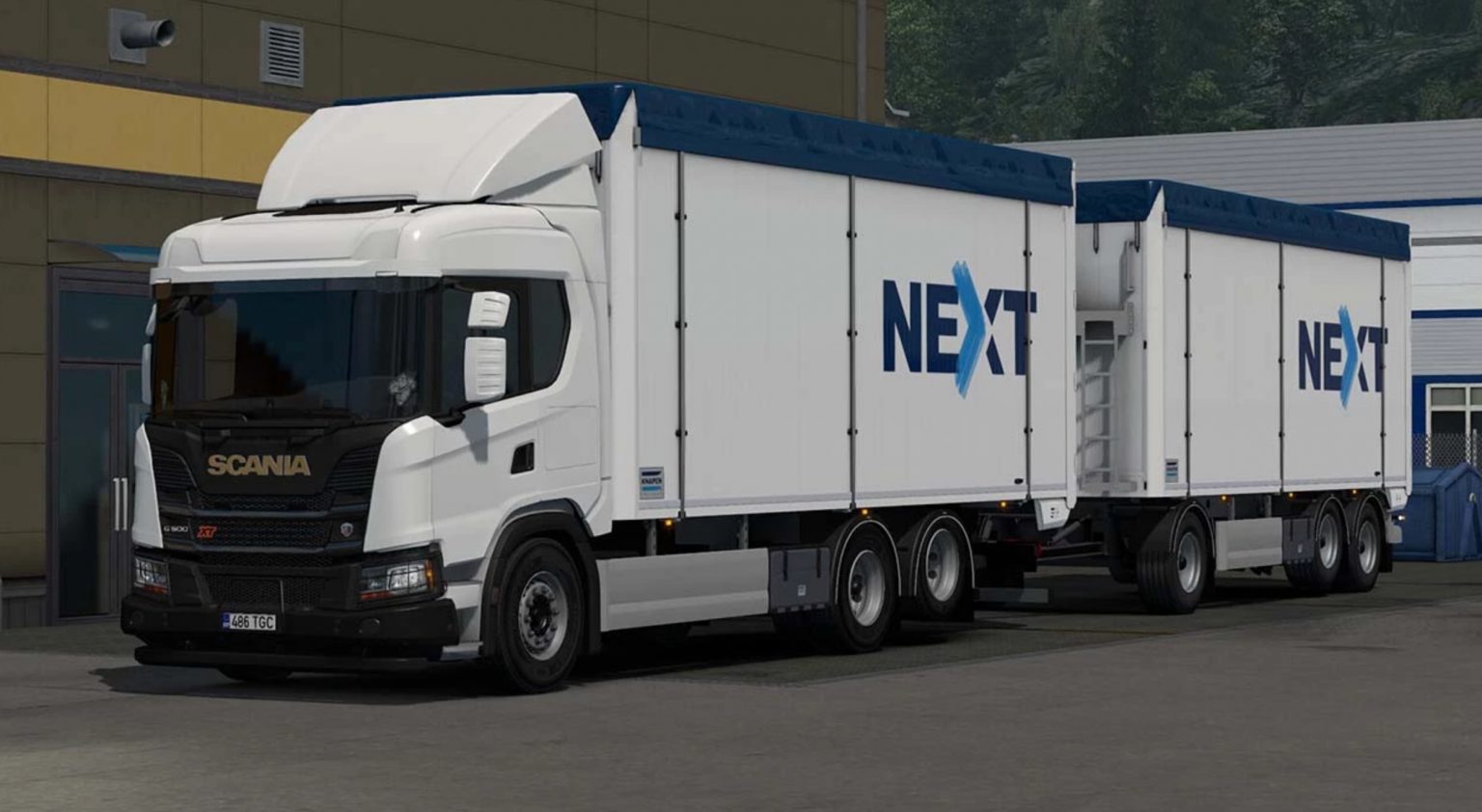 KNAPEN K100 TANDEM ADDON BY KAST V1.2.1 ETS2 - Euro Truck Simulator 2 ...