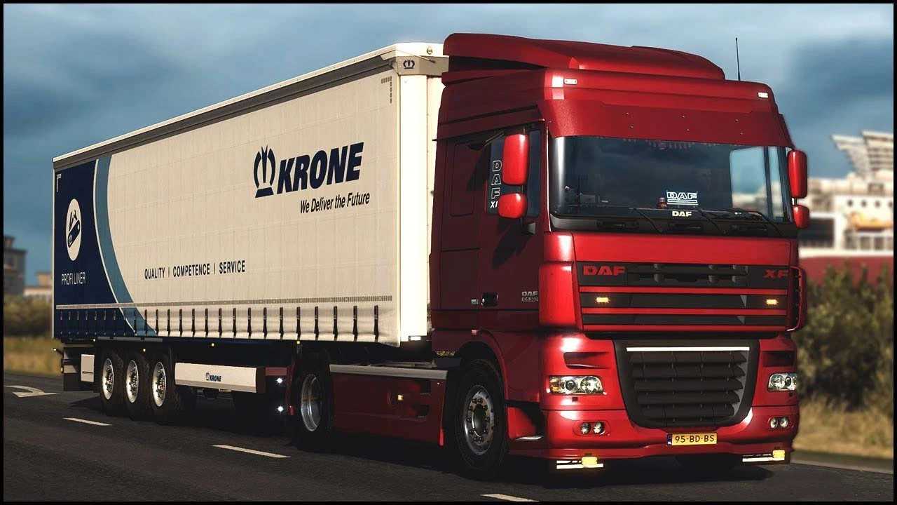 DAF XF 105 Rework v4.0 1.49 ETS2 - Euro Truck Simulator 2 Mods ...