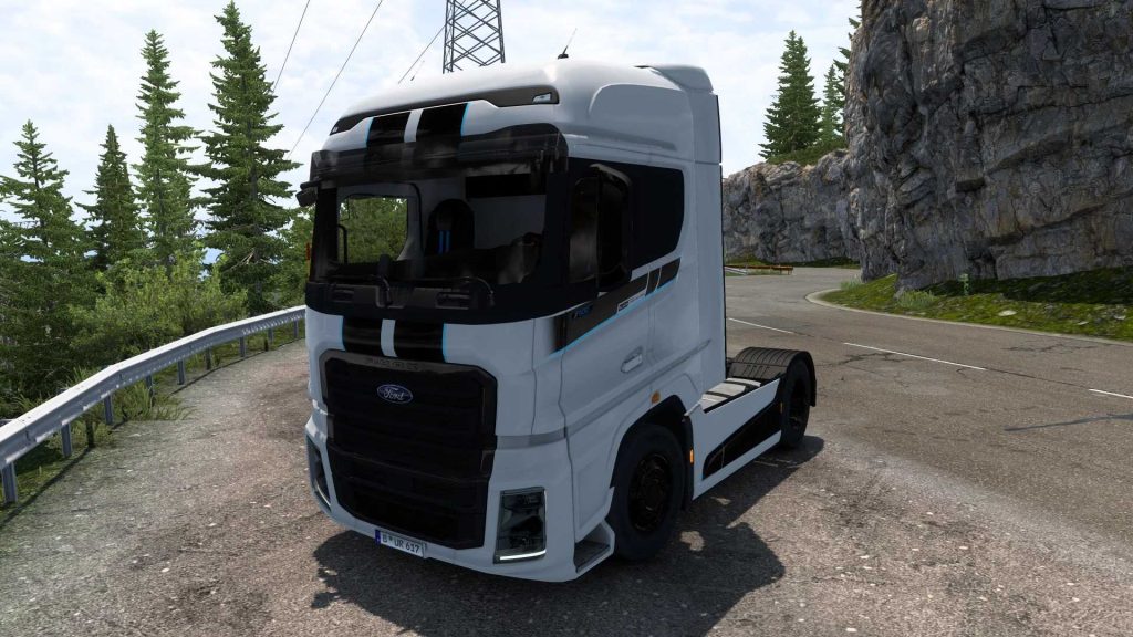 Ford Trucks F Max Blackline Edition V Ets Euro Truck Simulator Mods American