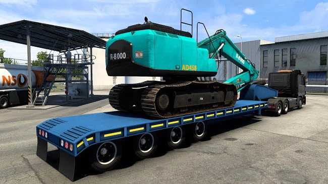 Iranian Lowbed Trailer By Aryan v1.48 ETS2 - Euro Truck Simulator 2 ...