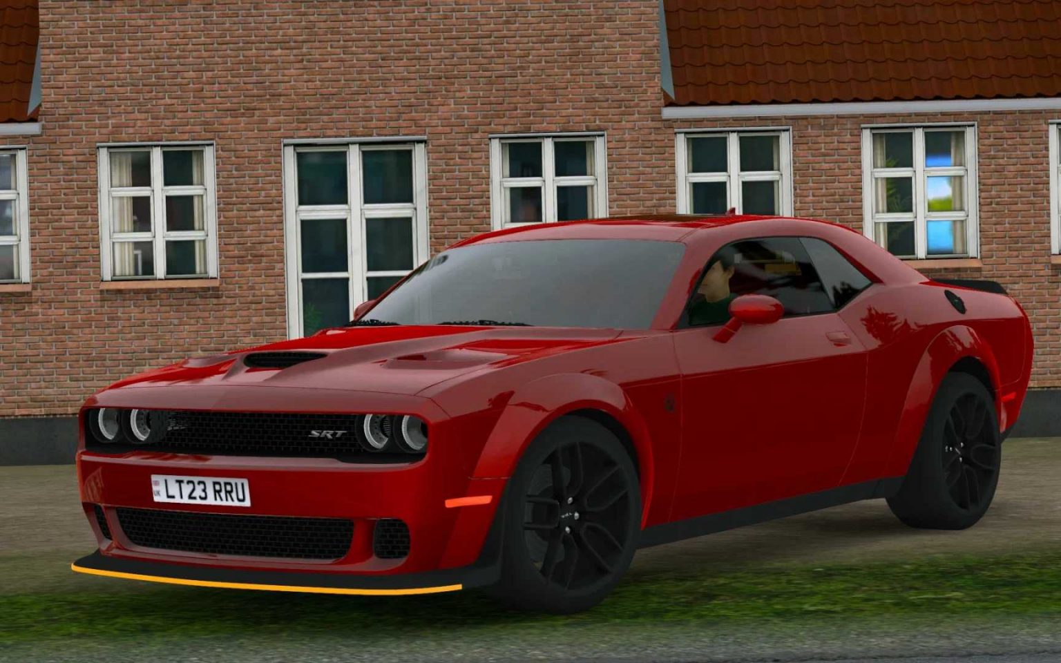 Dodge Challenger SRT Hellcat Widebody 2018 V1.5 1.49 ETS2 - Euro Truck ...