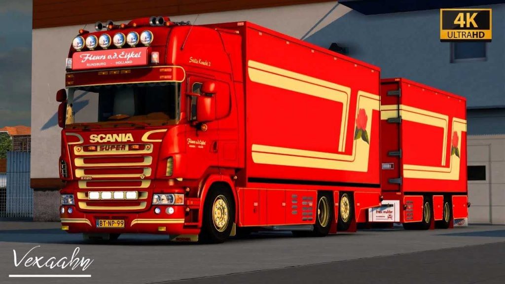 Scania R620 Fleurs Edition v2.0 1.49 ETS2 - Euro Truck Simulator 2 Mods ...