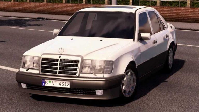 Mercedes-Benz 250D W124 (1998) v1.2 - 1.49 ATS - Euro Truck Simulator 2 ...