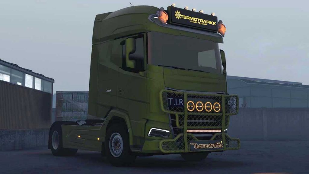 Bull Bar For Daf Xf Xg Xg Ets Euro Truck Simulator Mods American Truck