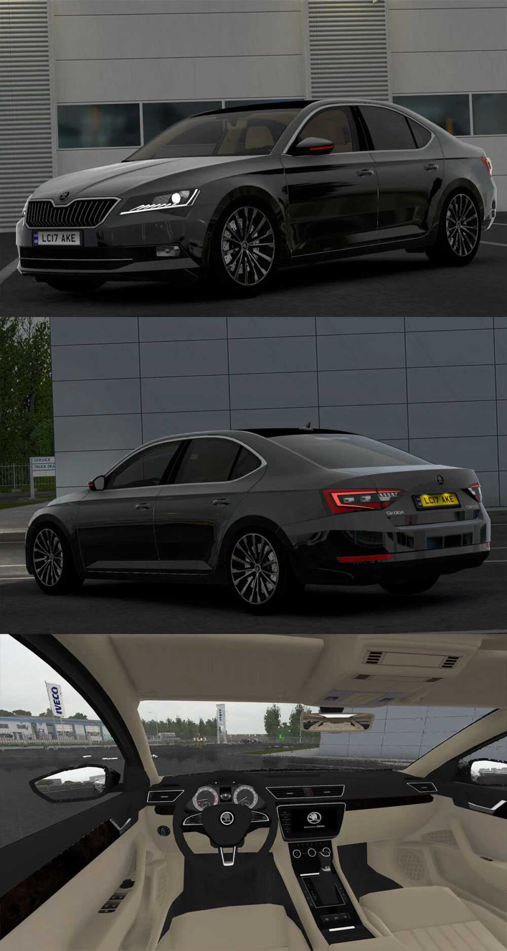 Skoda Superb B8 2017 v4.5 1.50 ATS - Euro Truck Simulator 2 Mods ...