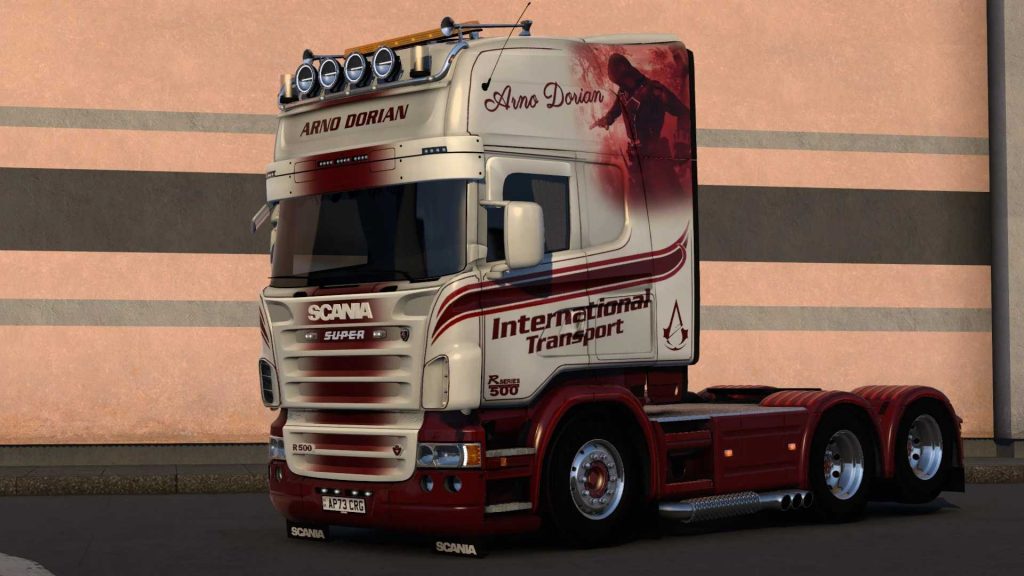 Scania Rjl Series Arno Dorian Skin Ac Unity V Ets Euro Truck