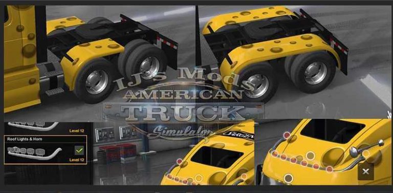 Accessory Parts for SCS Trucks 1.50 ATS - Euro Truck Simulator 2 Mods ...